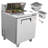 VEVOR 7.42 Cubic Feet Prep Refrigerator - 28''