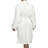 Cotton Terry Cloth Mid-Calf Bathrobe with Pockets-1811908973-1811908978