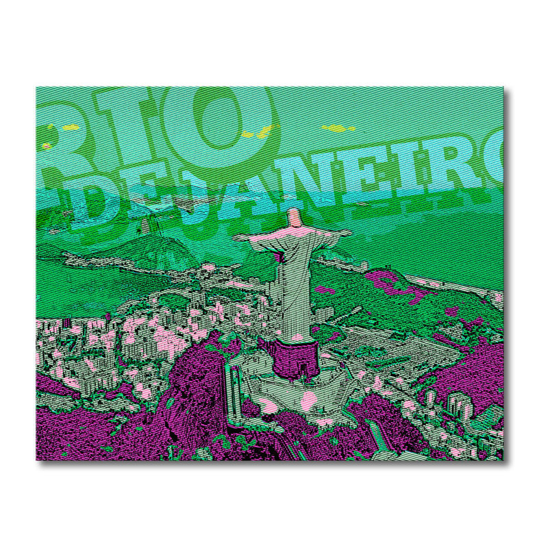 Wrapped Canvas Print, 80cm H x 100cm W x 2cm D