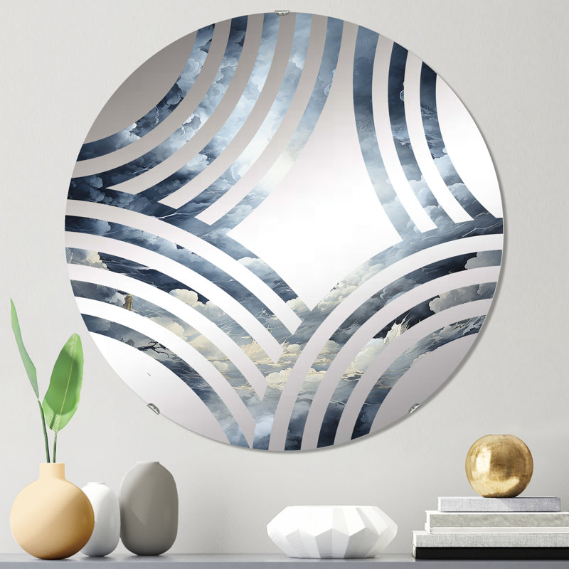 Miroir mural rond, 23,6 po x 23,6 po