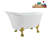 51.2'' x 25.6'' Soaking Acrylic Bathtub-72770756-90752833