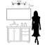 Éclairage de salle de bain à intensité variable 3 lumières Kaarlo -1165817596-1156357707