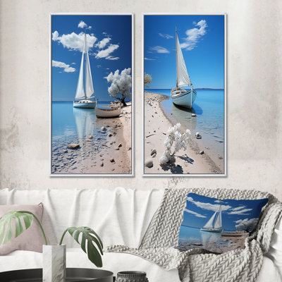 " Boat Elegance Minimalism " 2 - Pieces