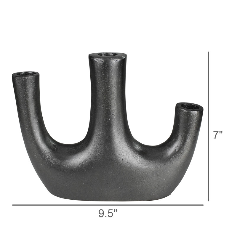 7'' H Metal Tabletop Candlestick