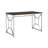 Martha Office Workspace Desk MDF/Chrome