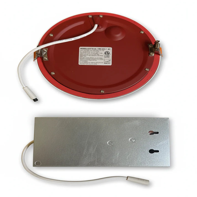  E2 LIGHTING Fire-Rated Slim LED Downlight with Emergency Battery Backup | 6" | 16W | Dimmable | 5CCT Tunable