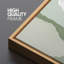 «Minimal Landscape Abstract Texture Green and White», reproduction sur toile-111176097-98041963