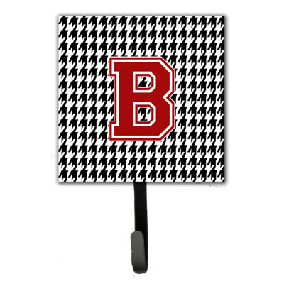 Porte-laisse houndstooth et crochet mural