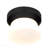 7 Inch Black Integrated Led Flush Mount-252897220