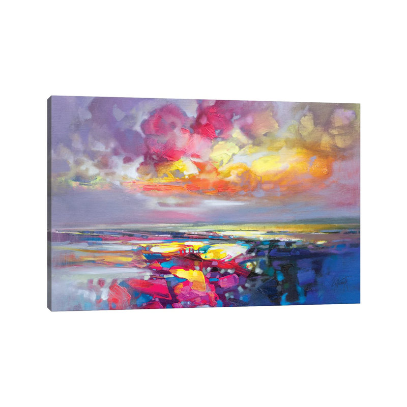 Primary Shore by Scott Naismith - Wrapped Canvas Painting, 152.5 cm H x 101.5 cm W
