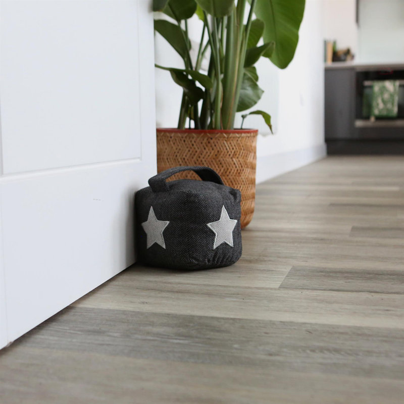 Nicola Spring - Herringbone Door Stop - 16 x 16cm - Star