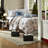 Coastal Blue Bedding Sets, Polyester Microfiber For Bedroom Style