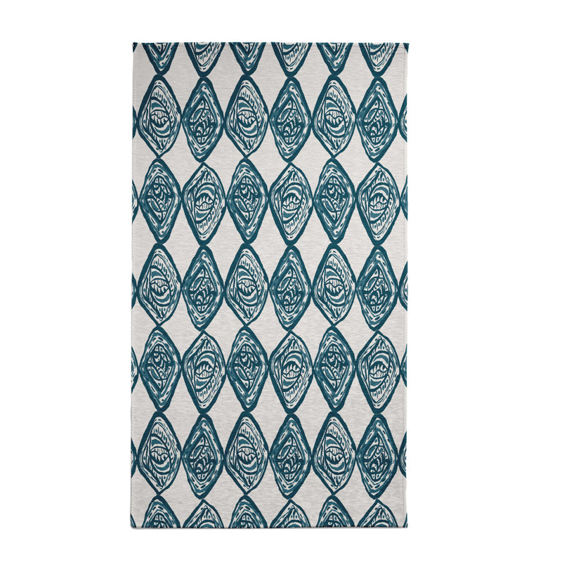 Safari Chenille Geometric Indoor Rug, Rectangle 4' x 6'