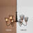 6 - Light Metal Tradition/Classic Dimmable Chandelier