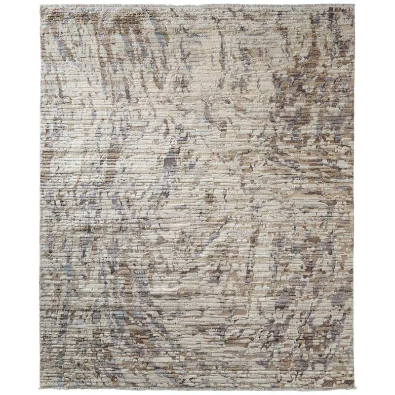 Tapis ivoire Tashaun, Rectangle 3'6" x 5'6"