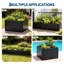 Metal Raised Garden Bed-129028136