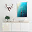 Single Scull Rowing Boat - Wrapped Canvas-56667048