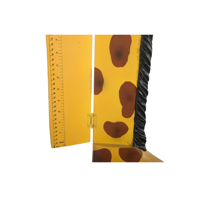 Giraffe Yardstick Sculpture