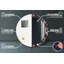 Huldar Glass Flat Wall Mirror