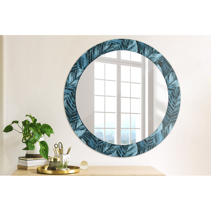 Huldar Glass Flat Wall Mirror