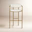 Belarus Upholstered Counter Stool with Metal Frame-649210177-650812254-650812241