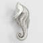 2 3/8" Seahorse Left Facing Small Knob-39948816-107083302-126755983