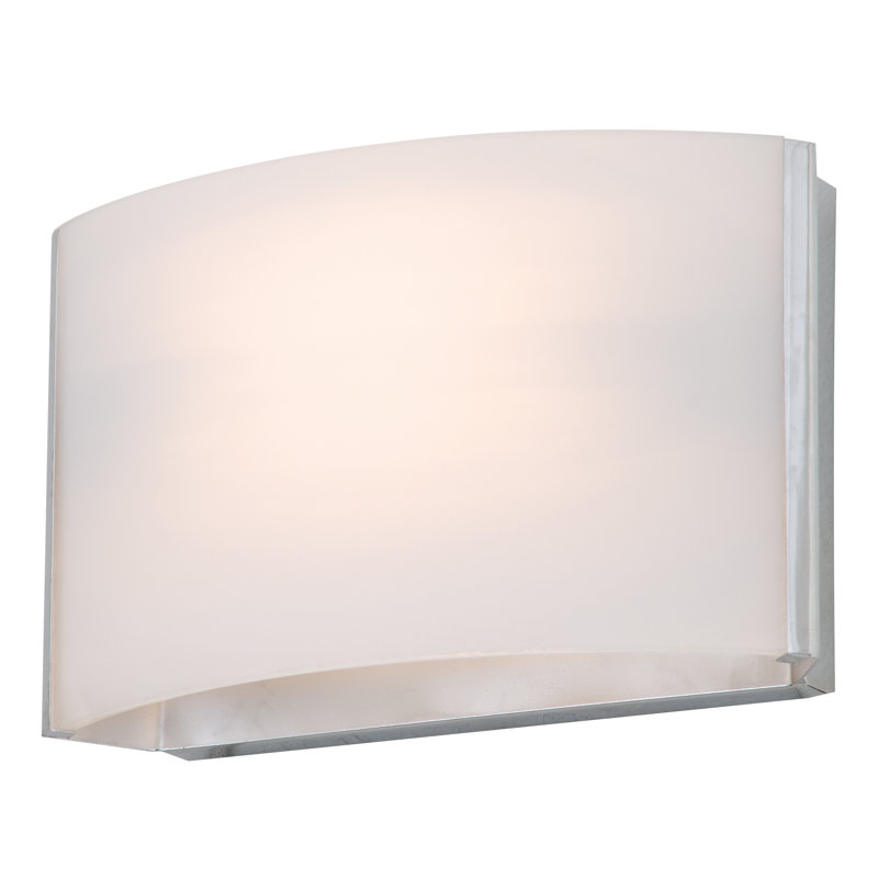 Livesay Bath Bar, Chrome, Half Opal