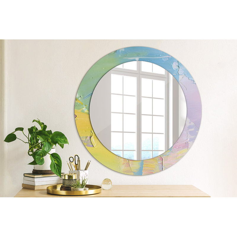 Huldar Glass Flat Wall Mirror