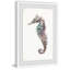 Lone Seahorse - Single Picture Frame Painting-1529838859