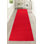 Tapis rouge uni antidérapant en polypropylène / oléfine