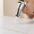 White Rectangular Stone with Solid Dining Table For Dining Room/Kitchen