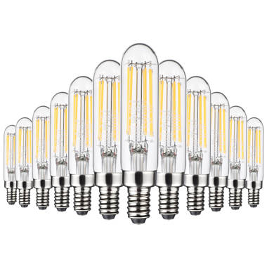Led Bulbs Brelong T25 Edison Led Filament Light Bb Dimmable Candlestick  Tube 1W 2W E12 E14 110V 220V White Warm Drop Delivery Lights Otgvc From  Garden_light, $3.54