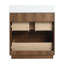 Ensemble de meuble-lavabo sur pied simple 30 po, meuble-lavabo sur pied avec lavabo en résine, 2 tiroirs-2066608888-2066608891