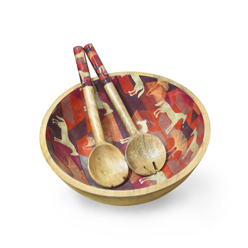 Foundry Select Wood Salad Bowl