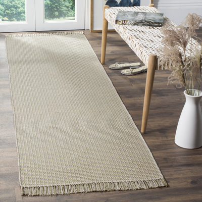Cayman Hand Woven Cotton Geometric Rug