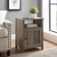 Table de chevet 1 porte Parche-1865109094
