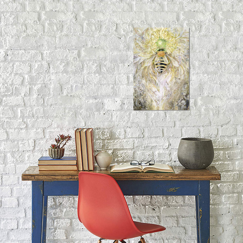 Honeybee II by Stephanie Law - Wrapped Canvas Giclee Art Print, 66.04 cm H x 45.72 cm W x 1.91 cm D