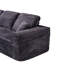 Canapé d'angle Cloud de 254 cm avec méridienne en L, canapé modulaire moderne à assise profonde, aucun assemblage requis, emballage compressé, ressorts ensachés et mousse, tissu moelleux-1567027309-1567027310