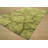 Sleek Cozy Green Hand Knotted Wool Contemporary Abstract Handmade Area Rug-16327845