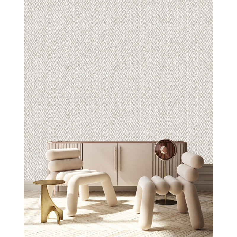 Carreau de papier peint auto-adhésif l 25 po, L 2,09 pi x L 10,42 pi