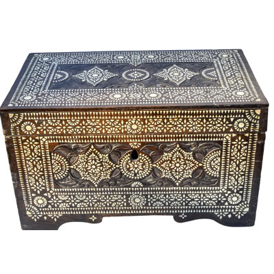 Solid Wood Accent Trunk