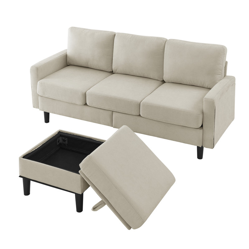 Canapé modulaire Upholstein, Tissu beige