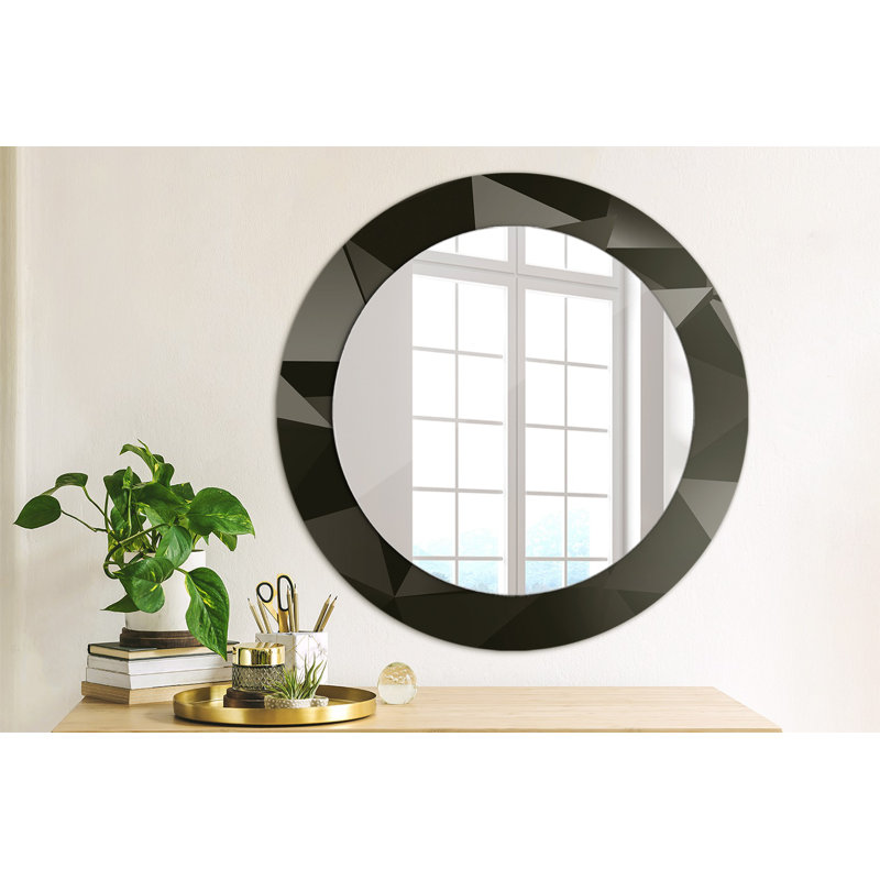 Huldar Glass Flat Wall Mirror