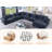 Stimpson 7-Seater Modular Sectional with Cup Holders-1260878912