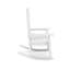 Fauteuil à bascule White Garden