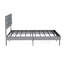 Base de lit tapissier grand format avec tête de lit, sans sommier tapissier et rangement sous le lit de 14 po-1705132965