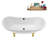 71" Streamline Clawfoot Tub,Tray,Drain and Clawfeet-101628940-102360902