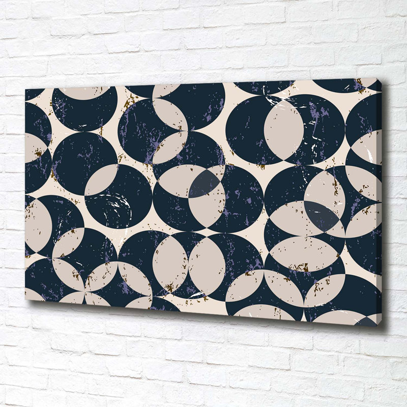 Geometric Background - Wrapped Canvas Print