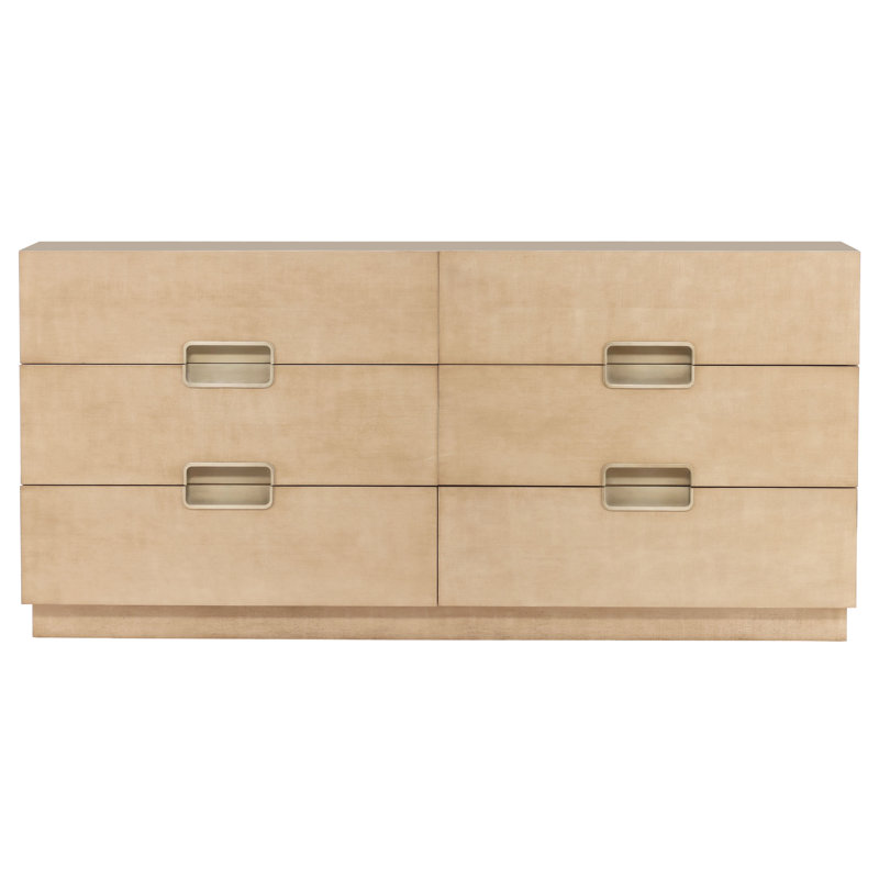 Splendor 6 - Drawer Solid Wood Dresser, Hampton