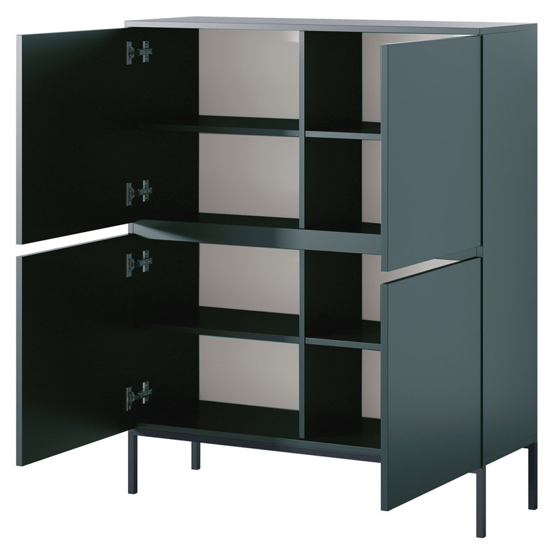 Madhwi 100cm Sideboard, Dark Green